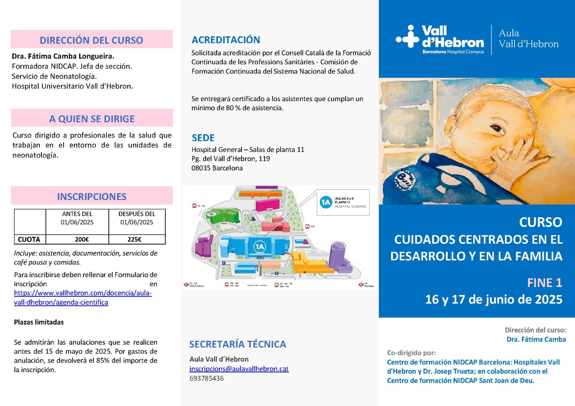 Curso FINE 1: Cuidados Centrados en el Desarrollo y en la Familia (CCDF)