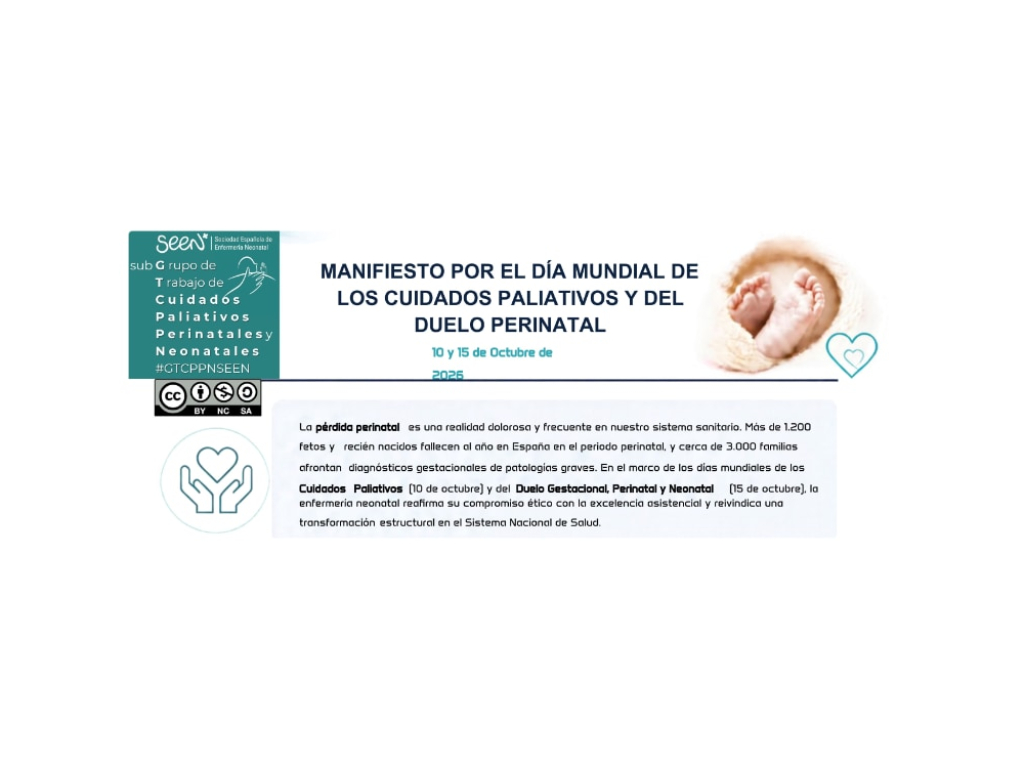 Día Mundial de los cuidados paliativos y del duelo perinatal
