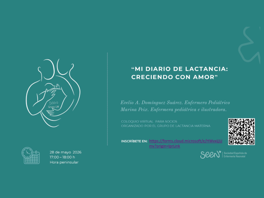 Coloquio Virtual para socios. Grupo de Trabajo Lactancia Materna de la SEEN