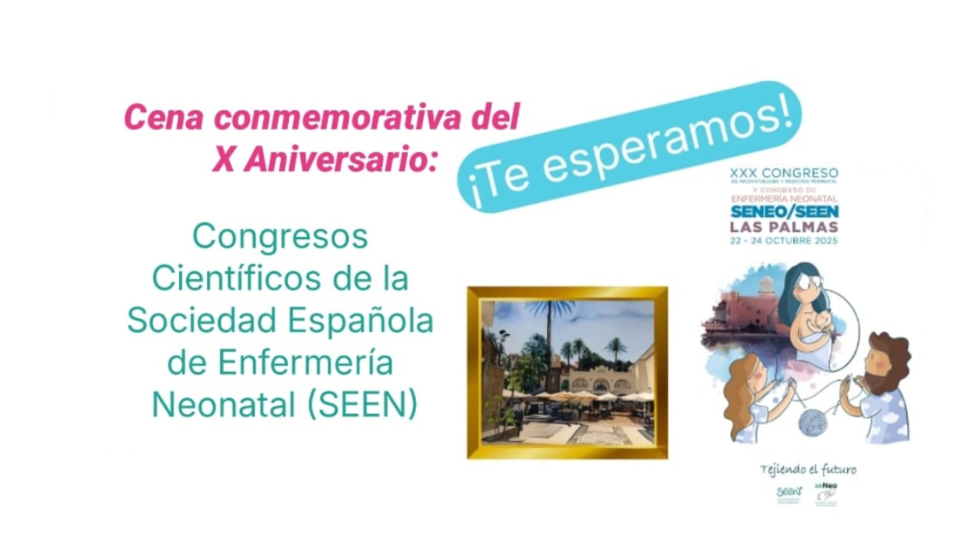 Cena conmemorativa del X Aniversario Congresos Científicos SEEN