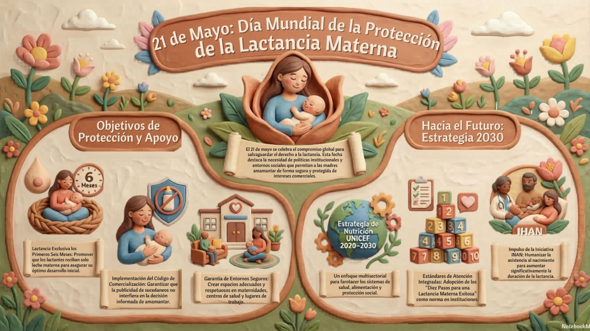 Día internacional de protección de la lactancia materna