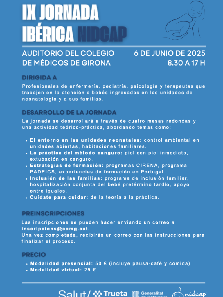 IX Jornada Ibérica Nidcap