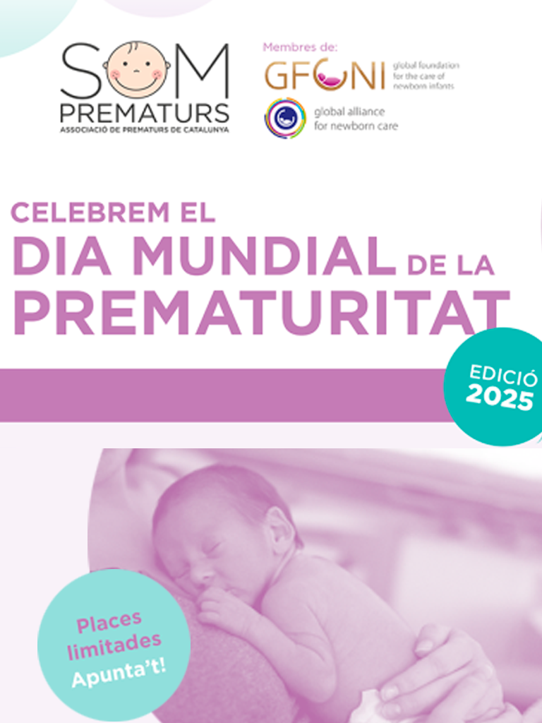 Día mundial del prematuro - Associació de Prematurs de Catalunya​