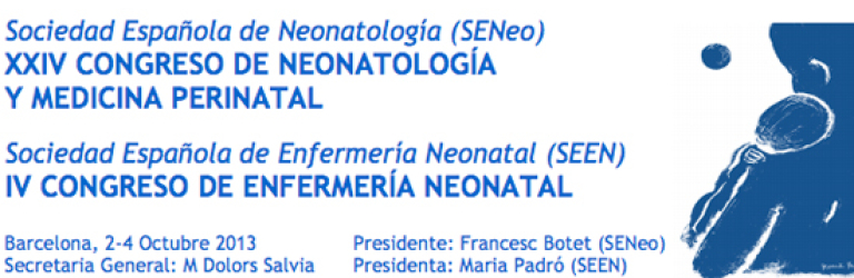 XXIV Congreso de neonatología y medicina perinatal. IV Congreso de enfermería neonatal. Barcelona 2013